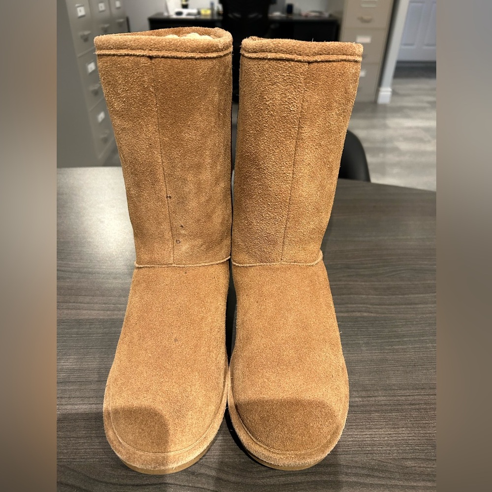 BEARPAW Women’s Suede Boots Size 8 - Picture 3 of 9